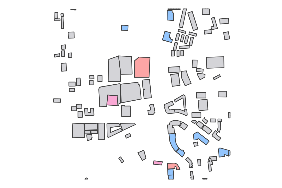 Program breakdown map