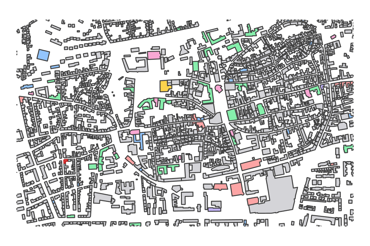 Program breakdown map
