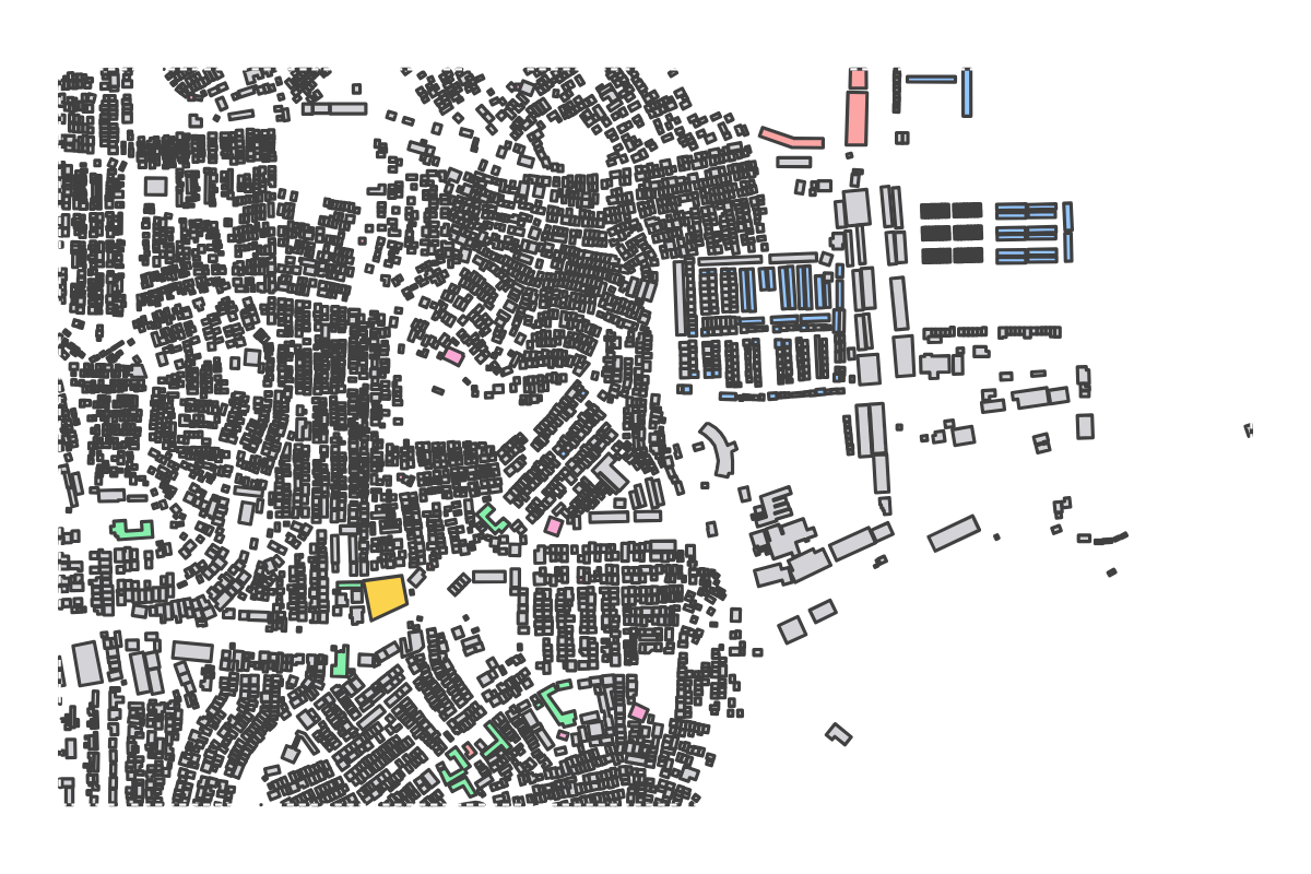 Program breakdown map