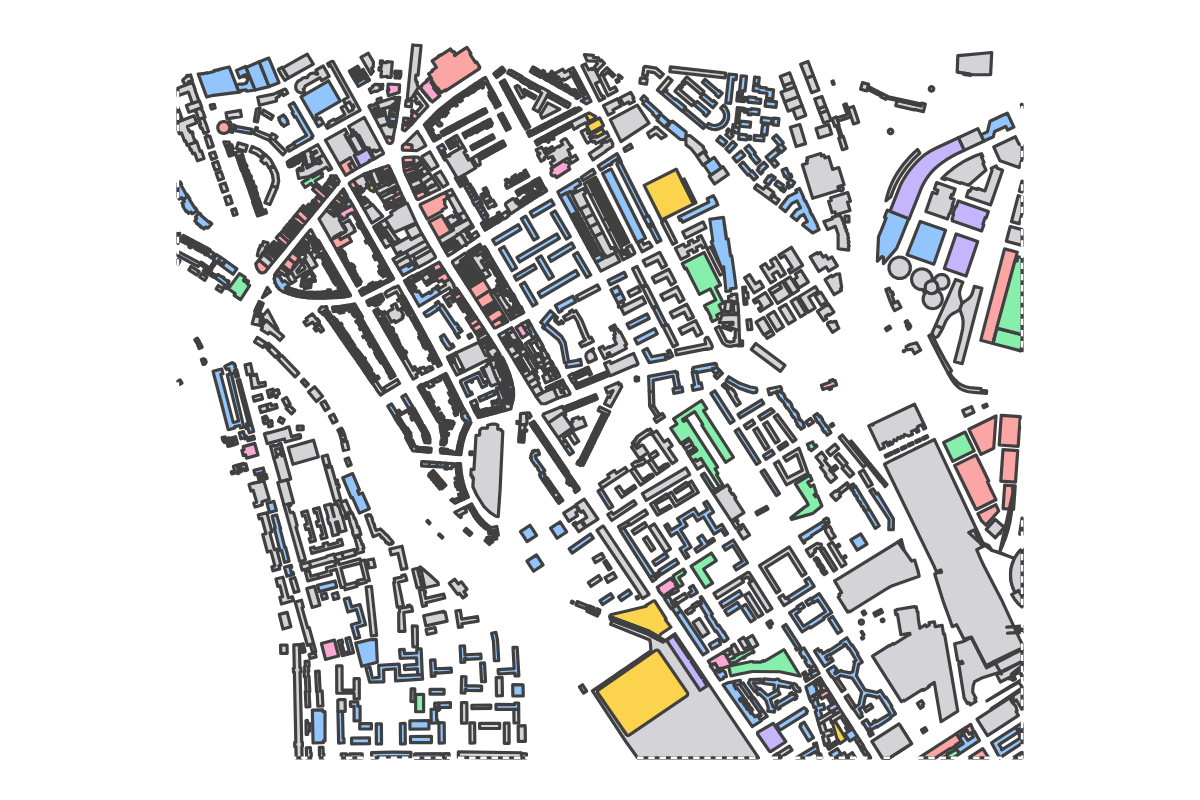 Program breakdown map