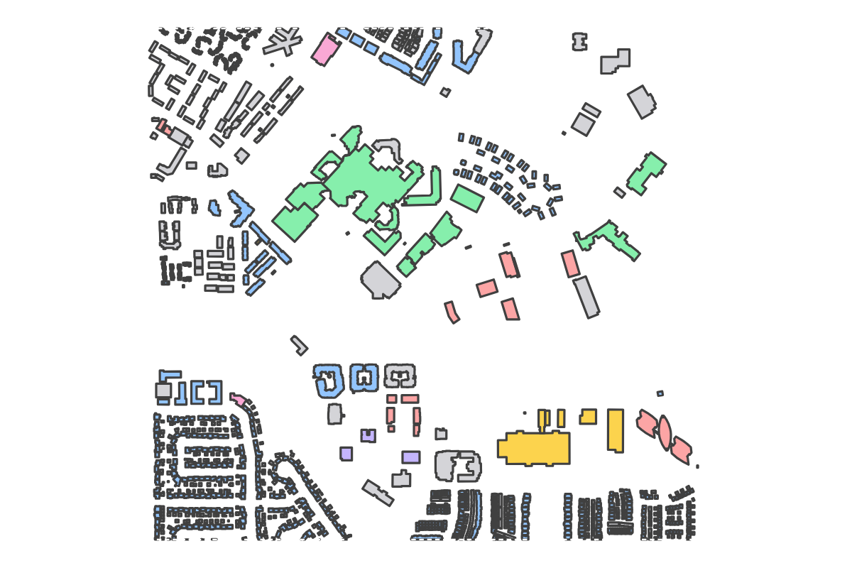 Program breakdown map