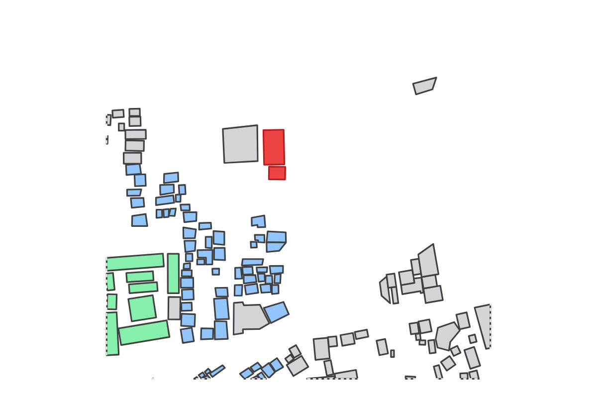 Program breakdown map