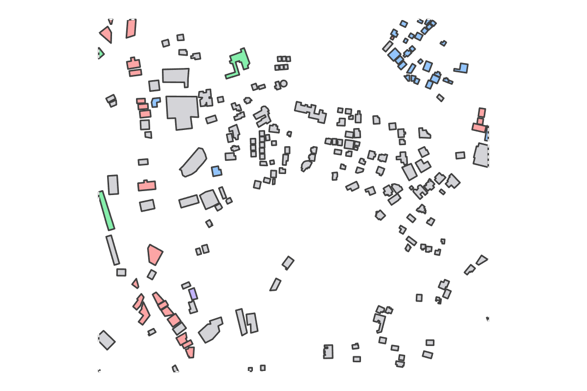 Program breakdown map