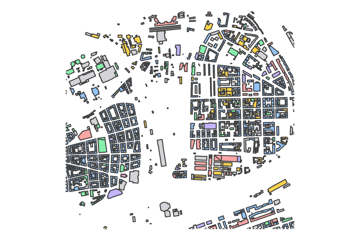 Program breakdown map
