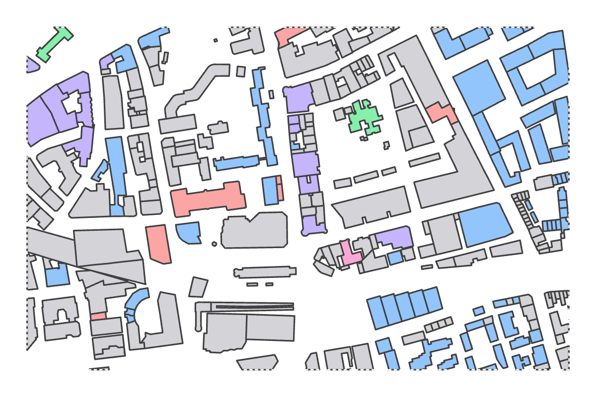 Program breakdown map