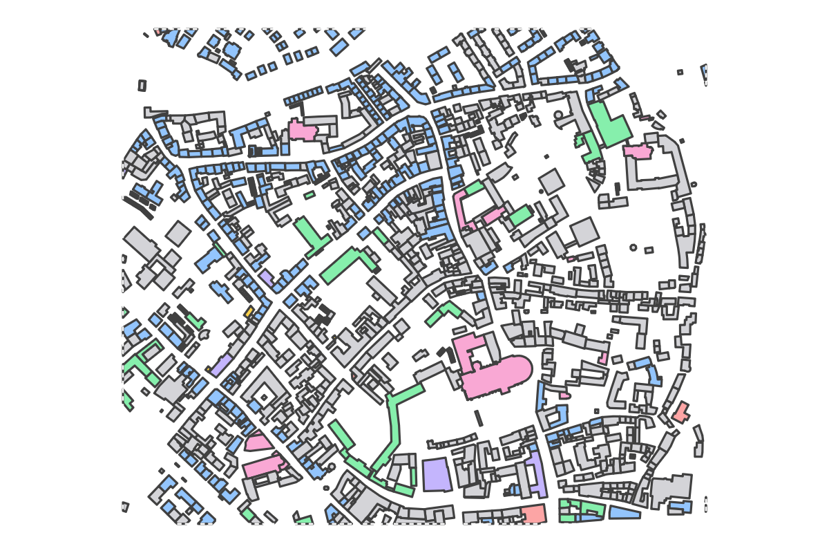 Program breakdown map