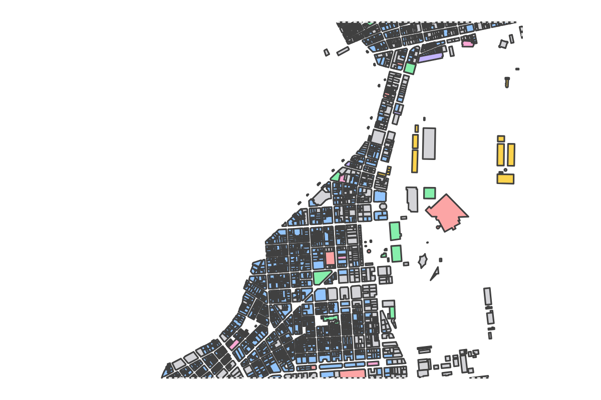 Program breakdown map