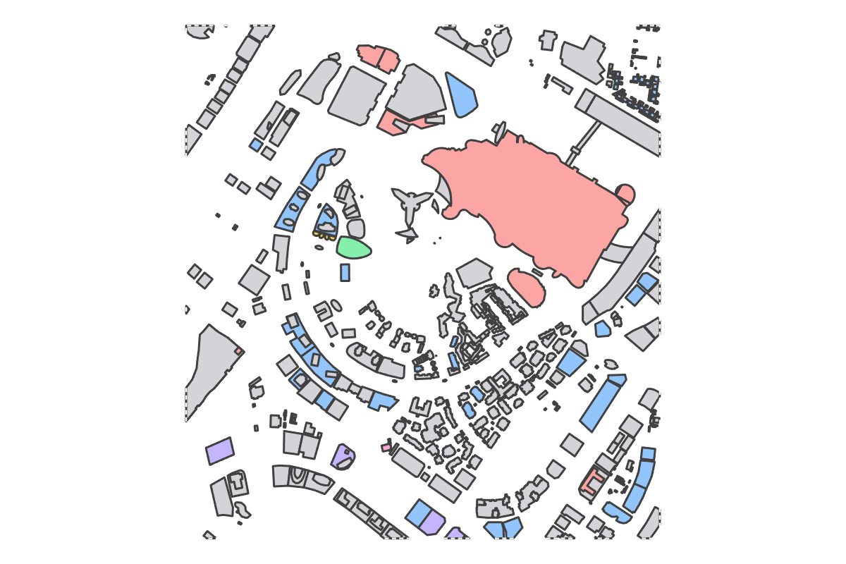 Program breakdown map