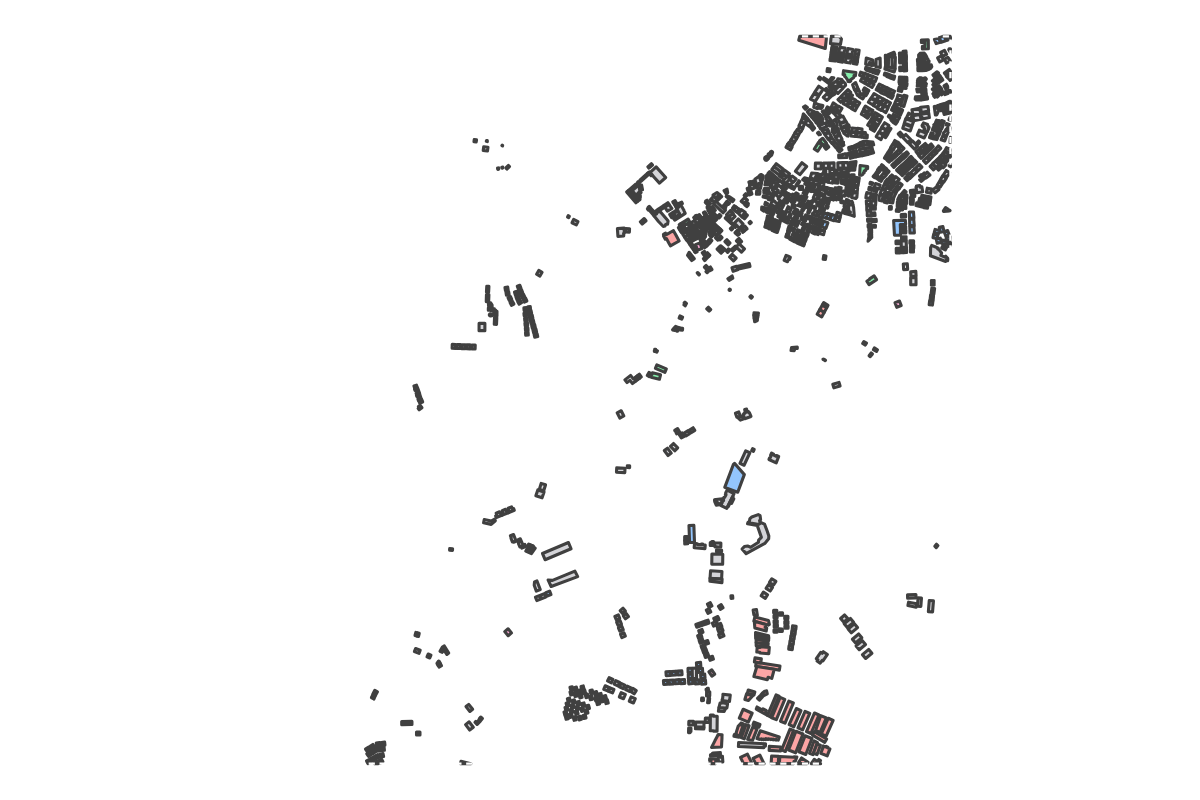 Program breakdown map