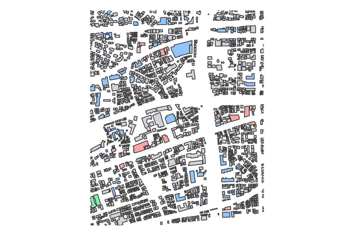 Program breakdown map