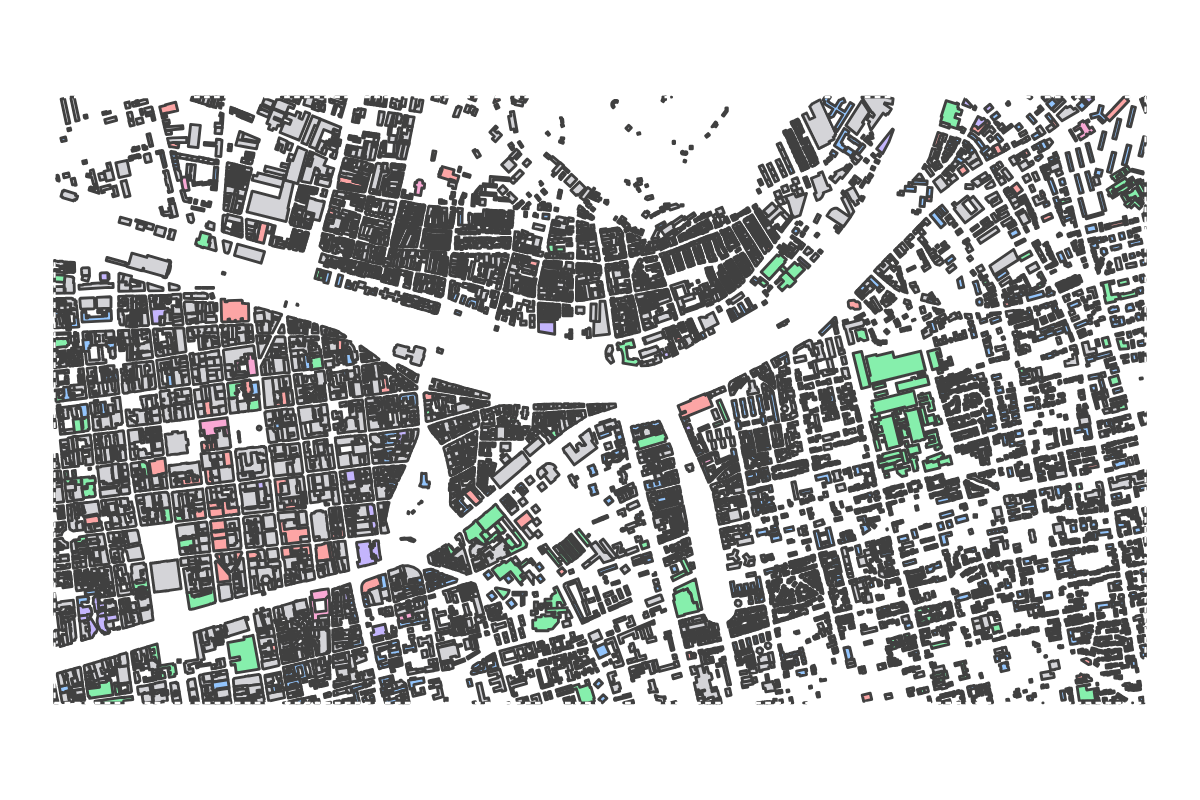 Program breakdown map