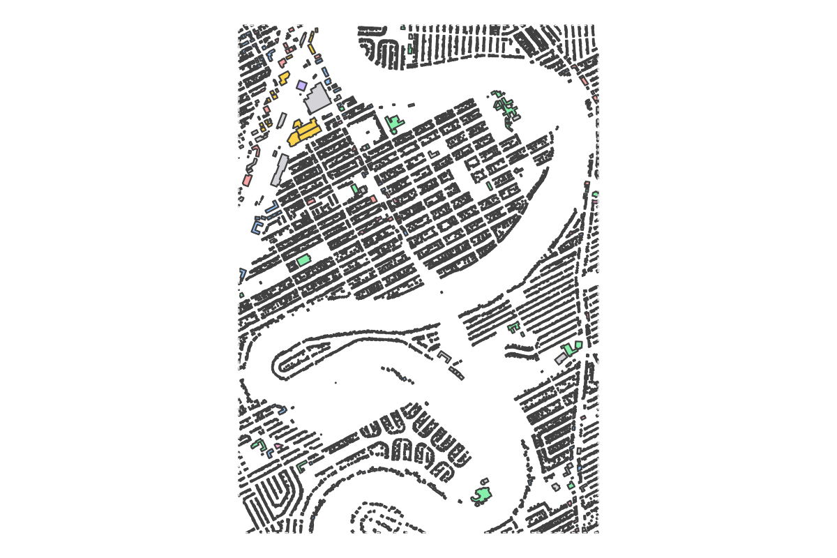 Program breakdown map