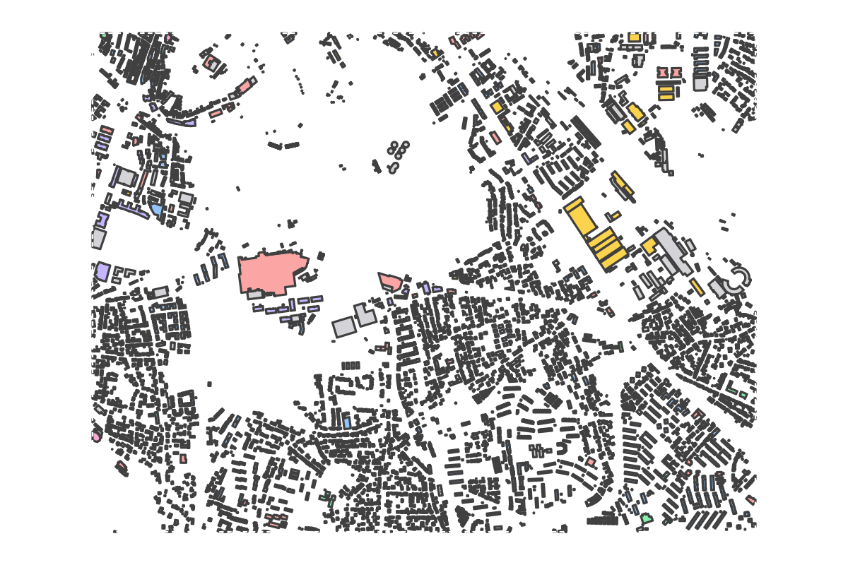 Program breakdown map