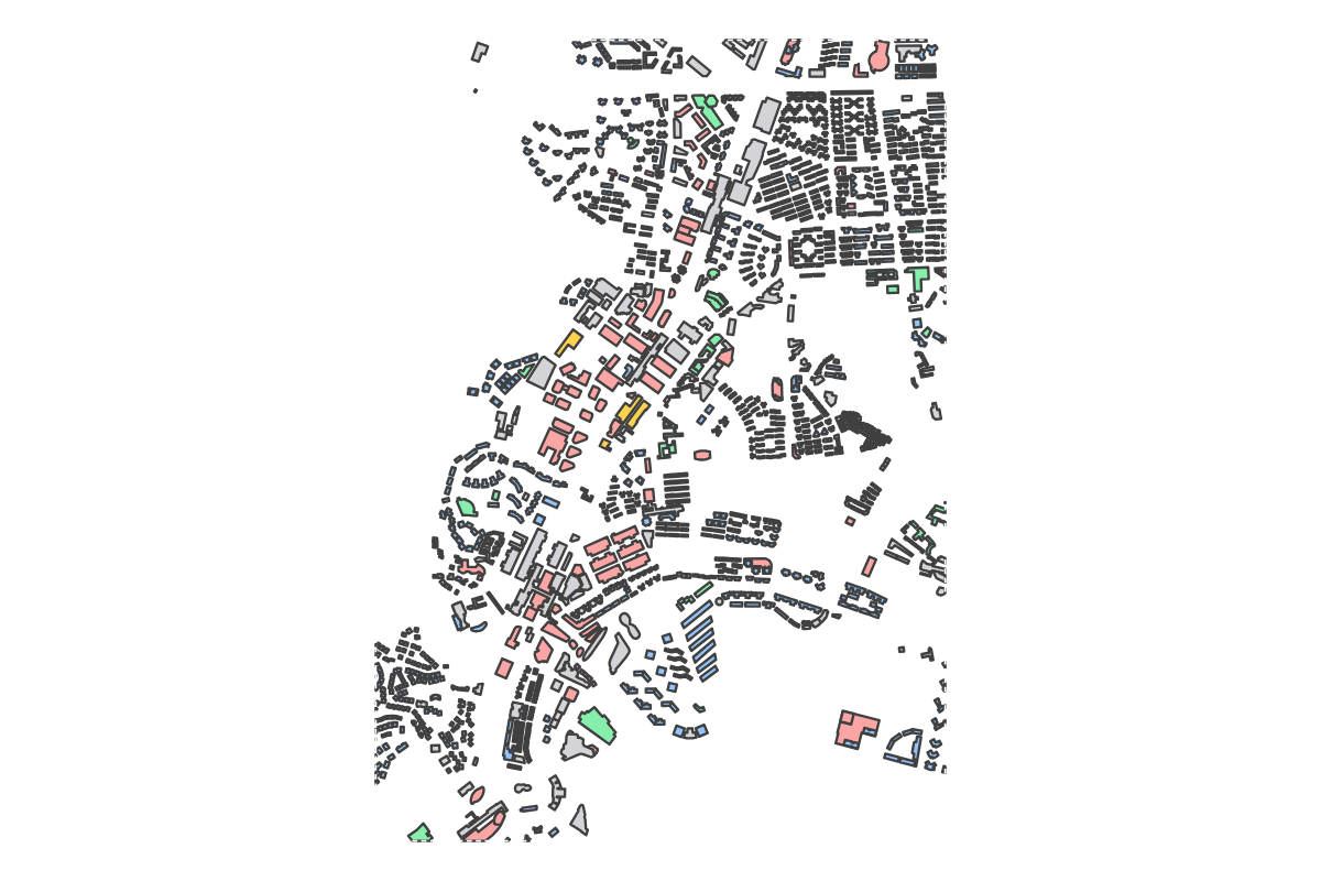 Program breakdown map