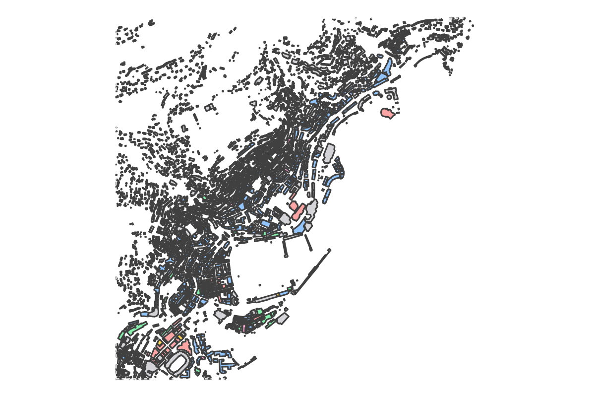 Program breakdown map