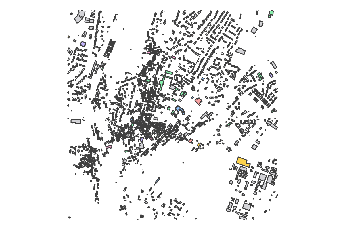 Program breakdown map