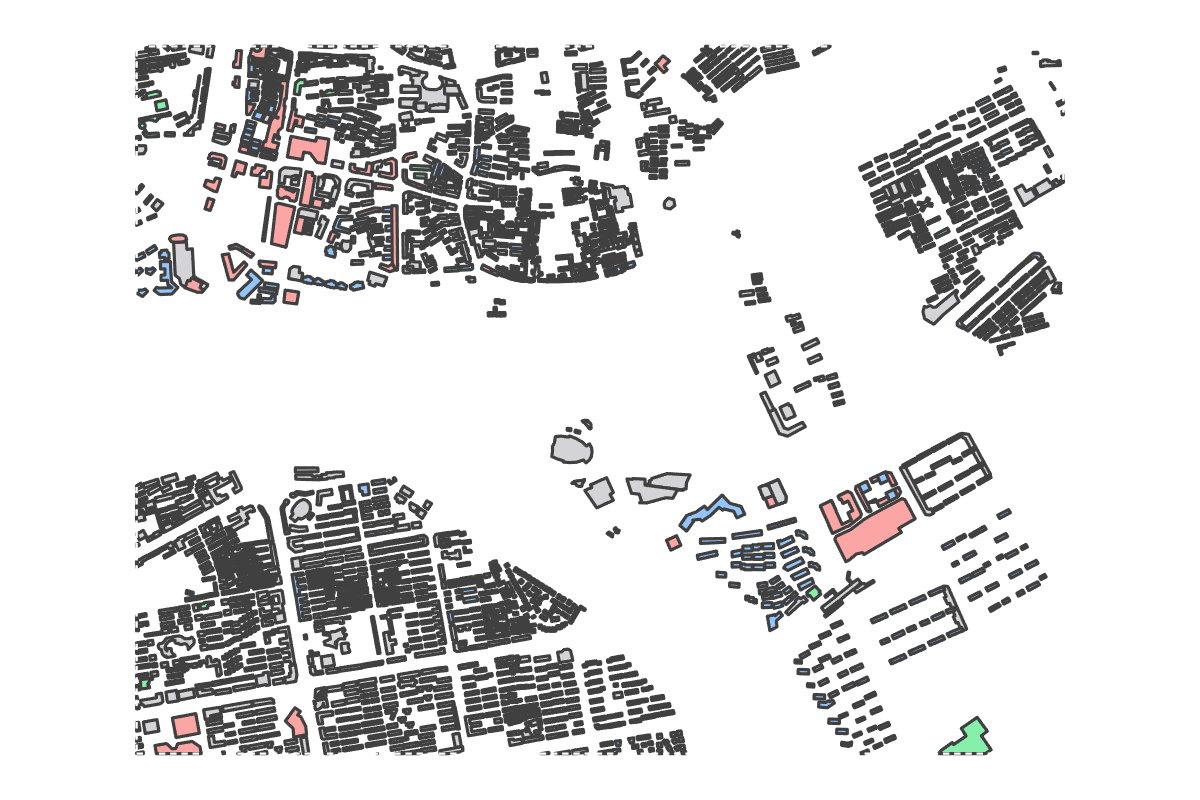 Program breakdown map