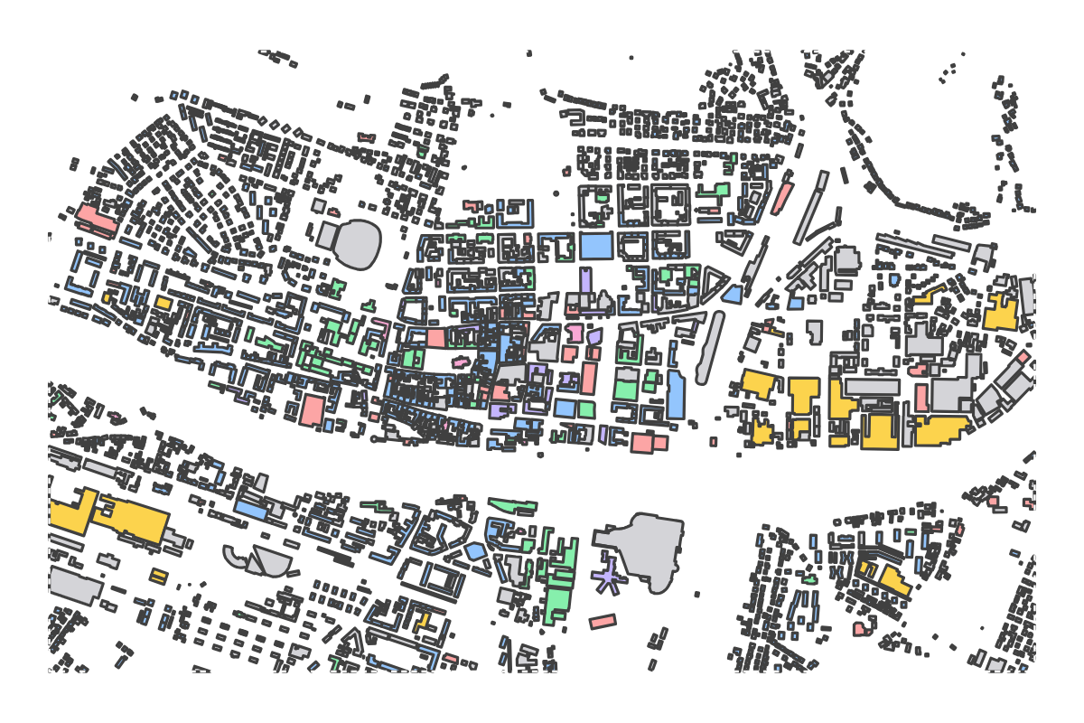 Program breakdown map