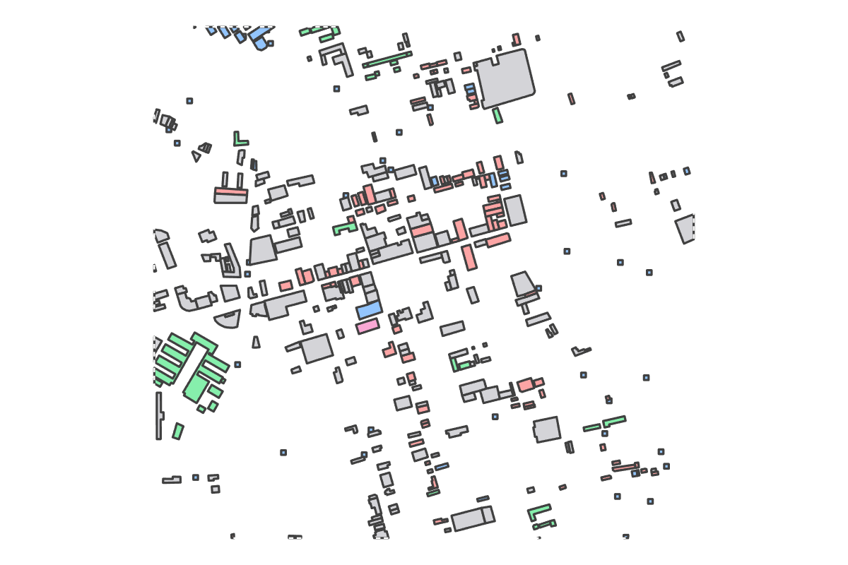 Program breakdown map