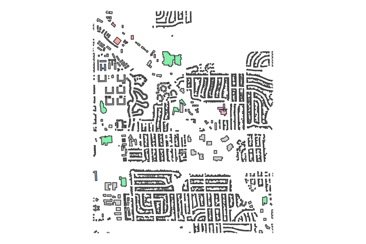 Program breakdown map