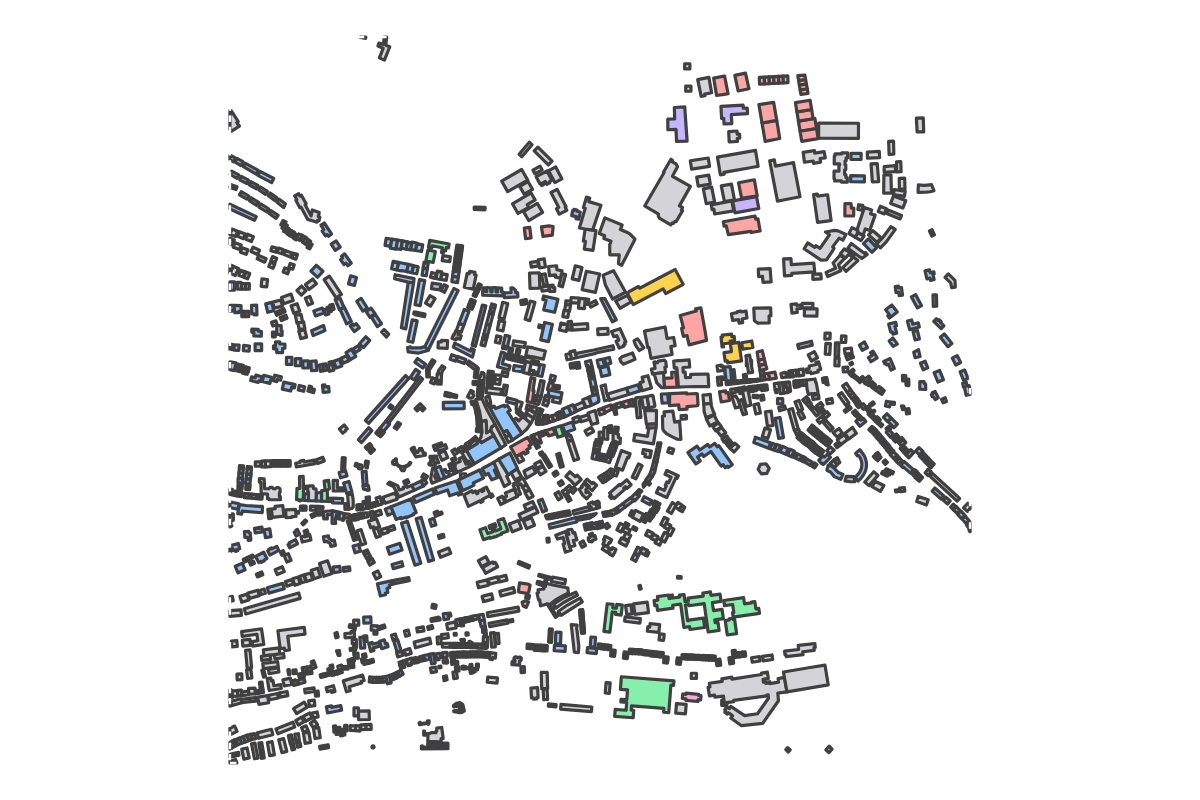 Program breakdown map