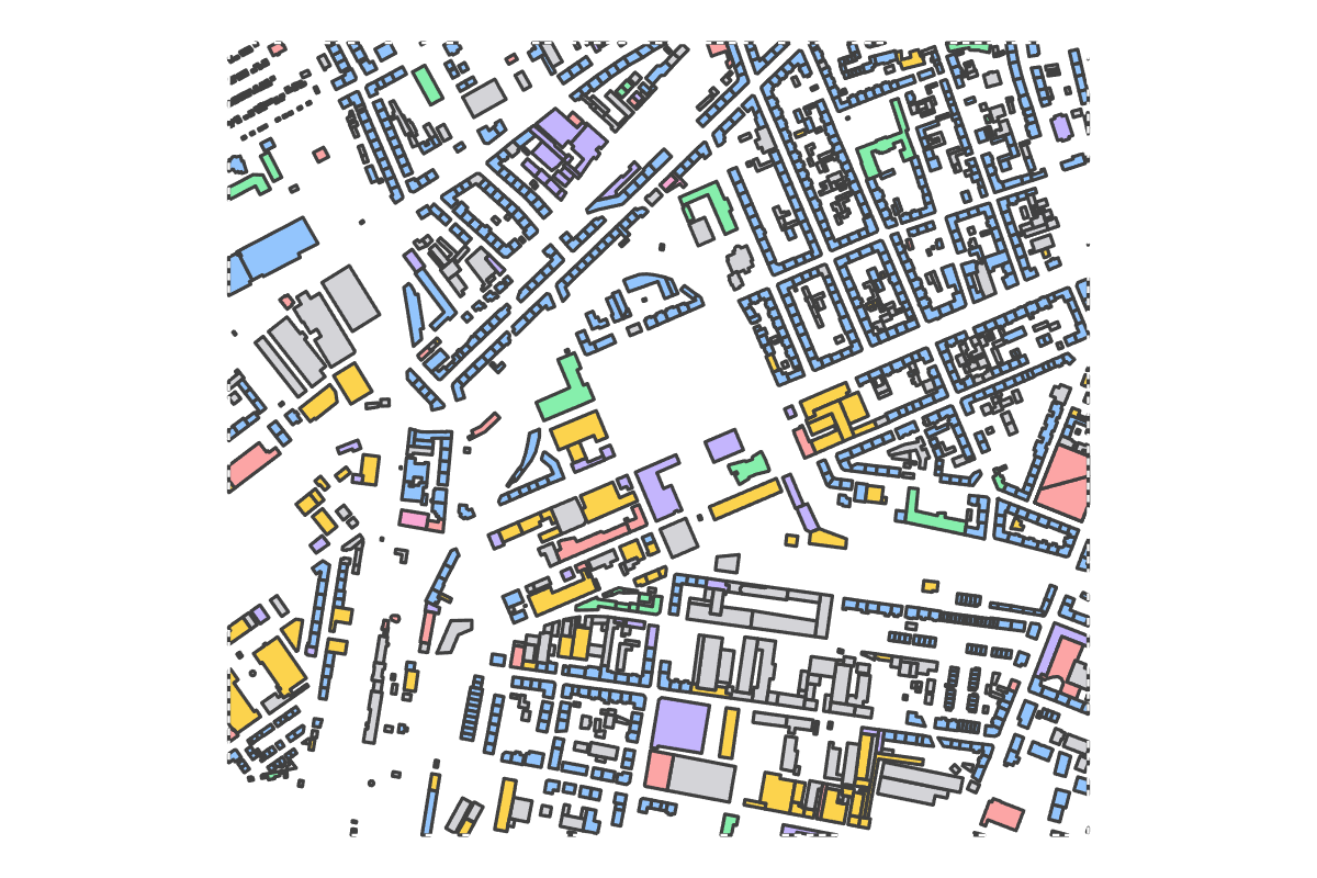 Program breakdown map