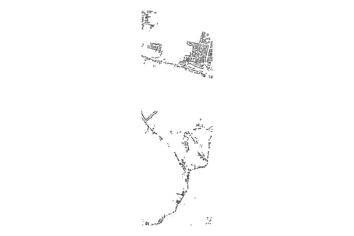 Program breakdown map