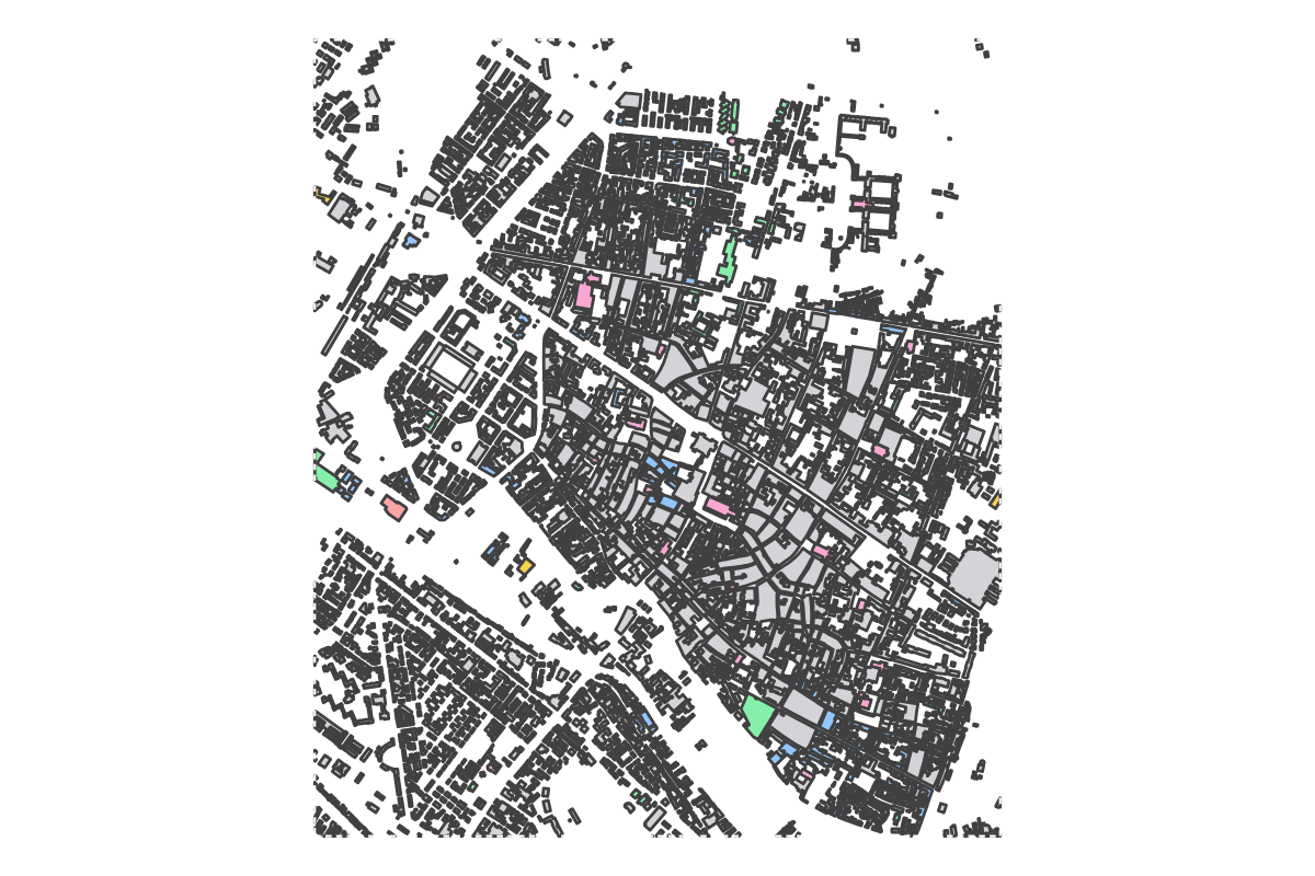 Program breakdown map
