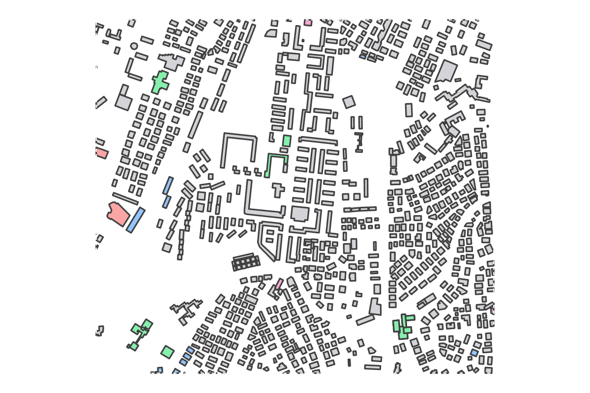 Program breakdown map