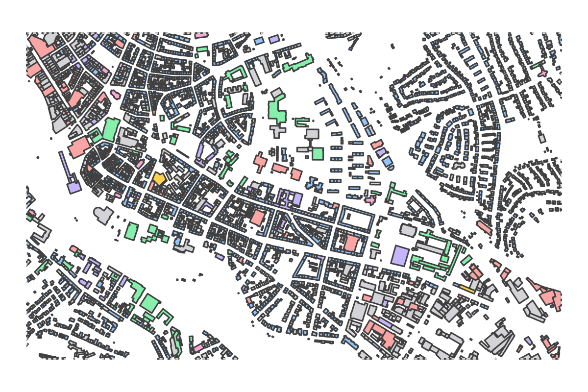 Program breakdown map