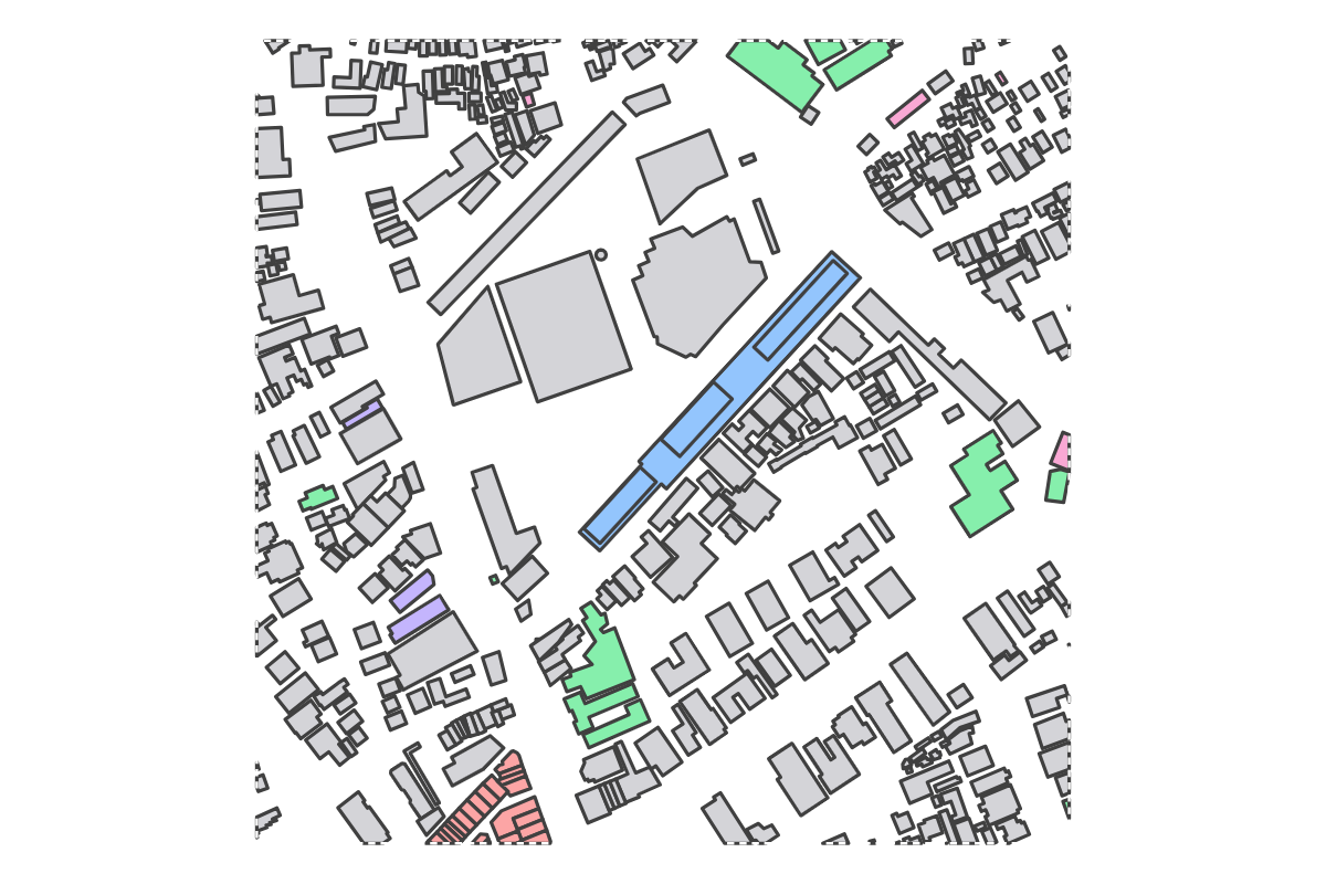 Program breakdown map