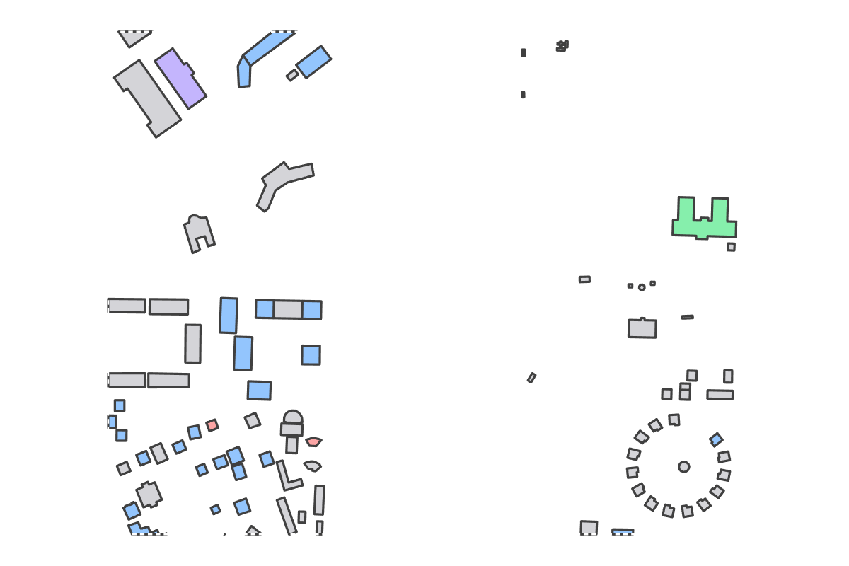 Program breakdown map