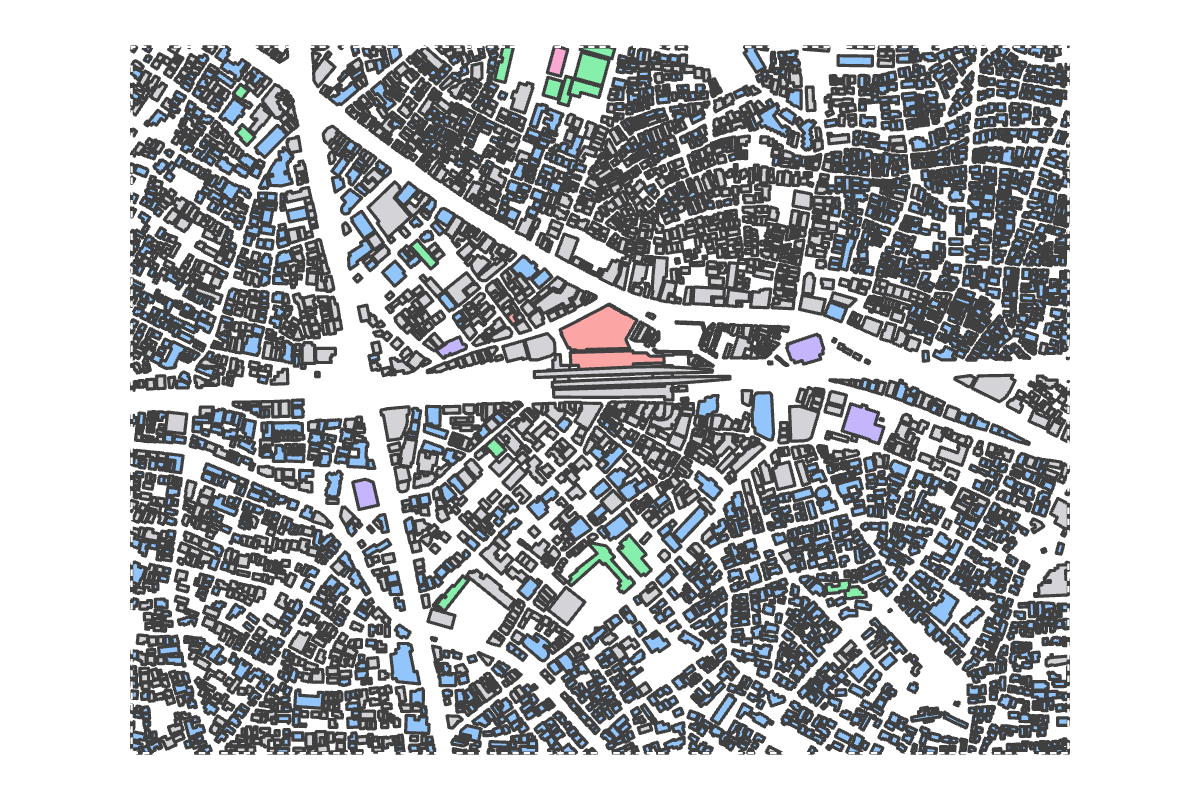 Program breakdown map