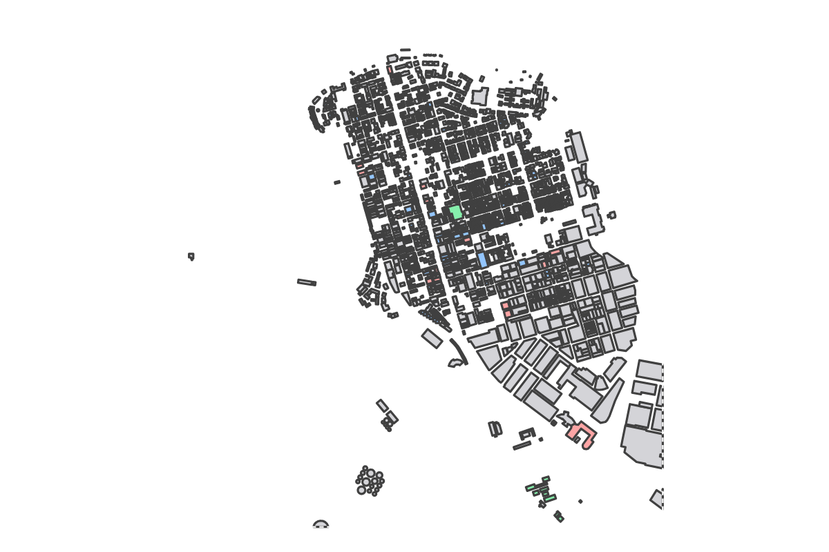 Program breakdown map