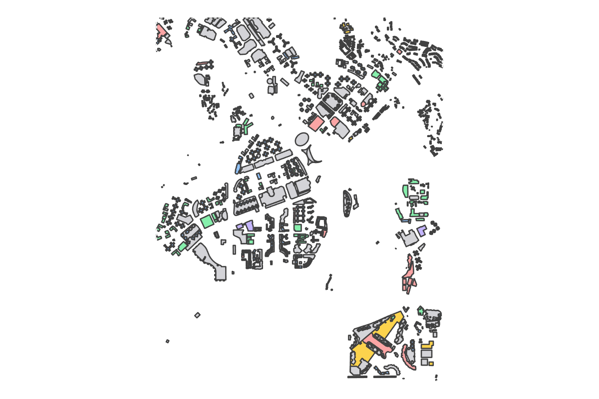Program breakdown map