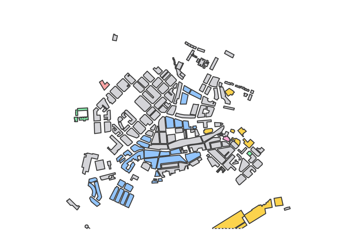 Program breakdown map