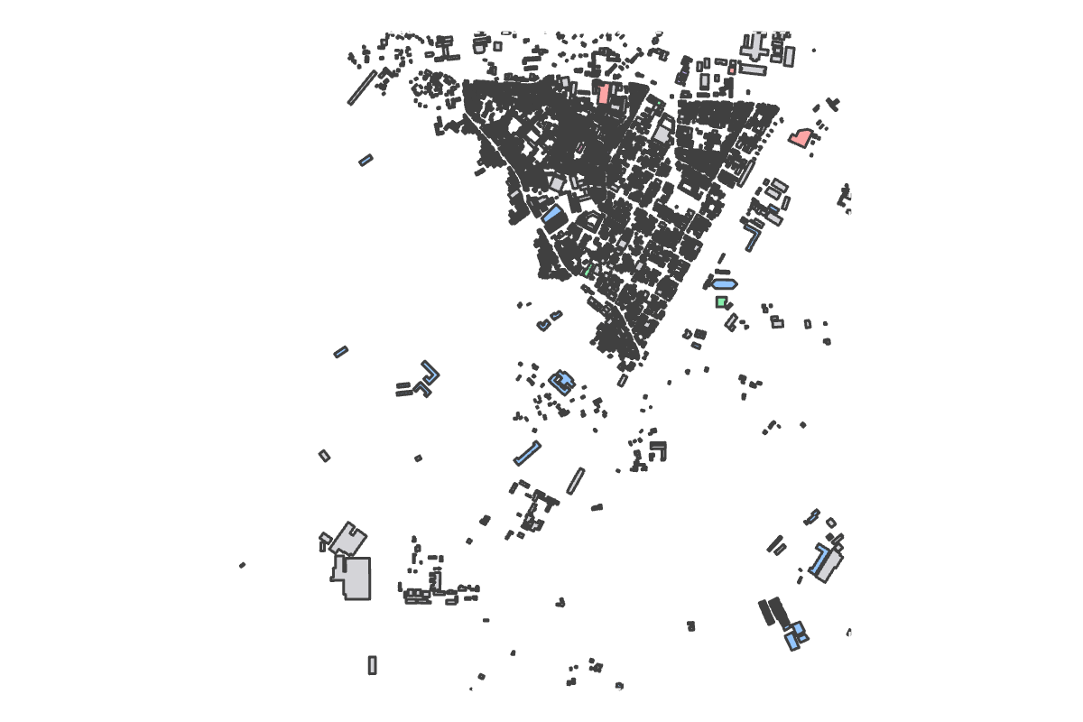 Program breakdown map