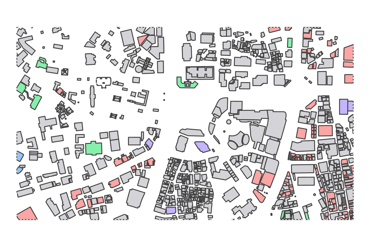 Program breakdown map