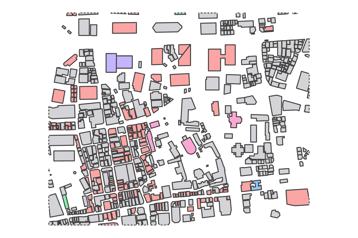 Program breakdown map