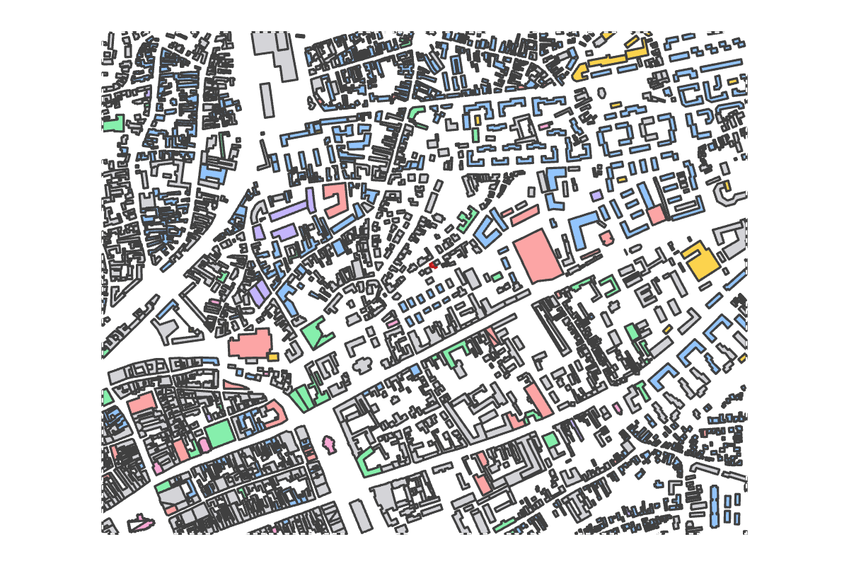 Program breakdown map