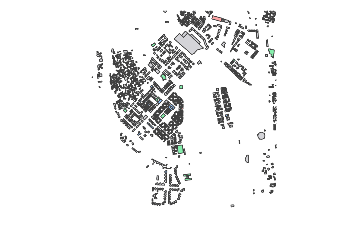 Program breakdown map