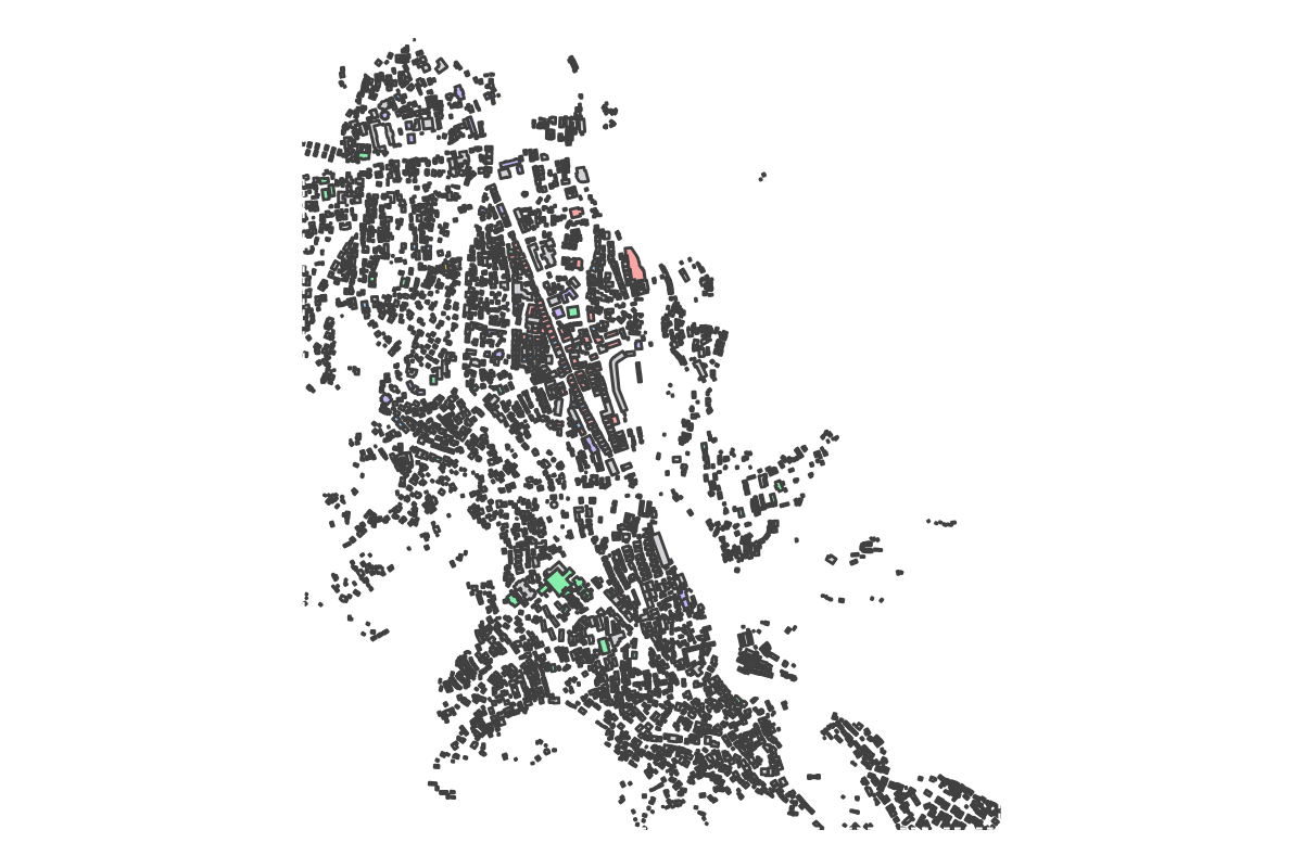 Program breakdown map
