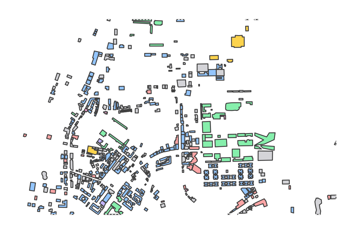 Program breakdown map
