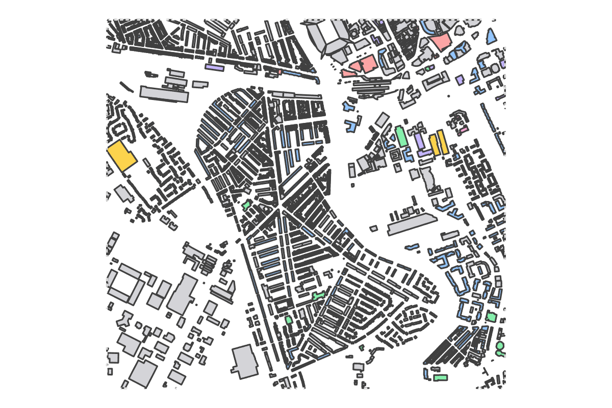 Program breakdown map