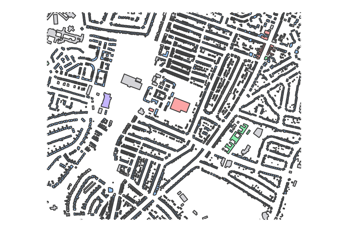 Program breakdown map
