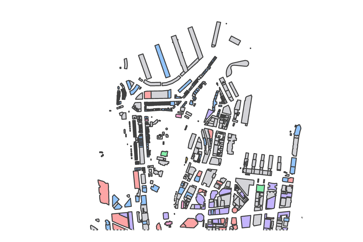 Program breakdown map