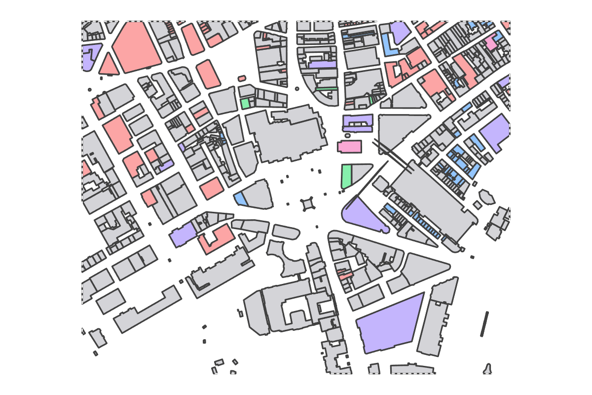 Program breakdown map