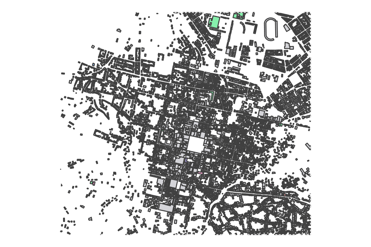 Program breakdown map