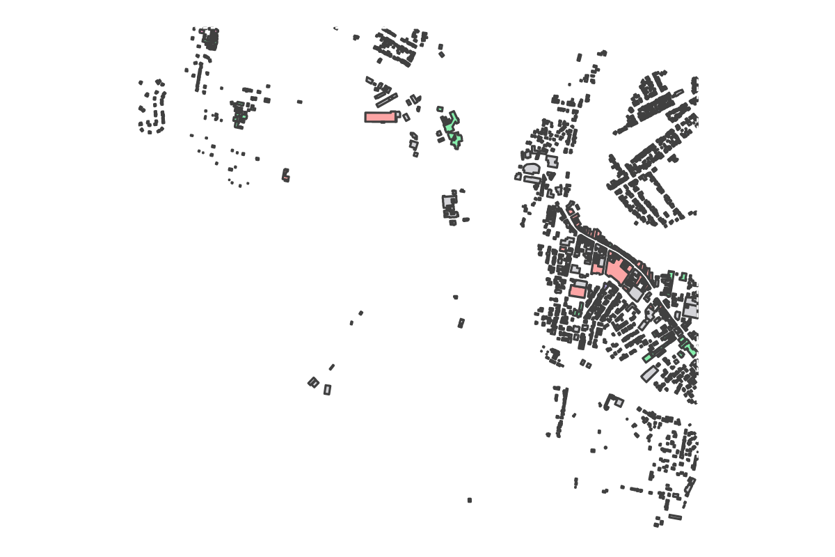 Program breakdown map