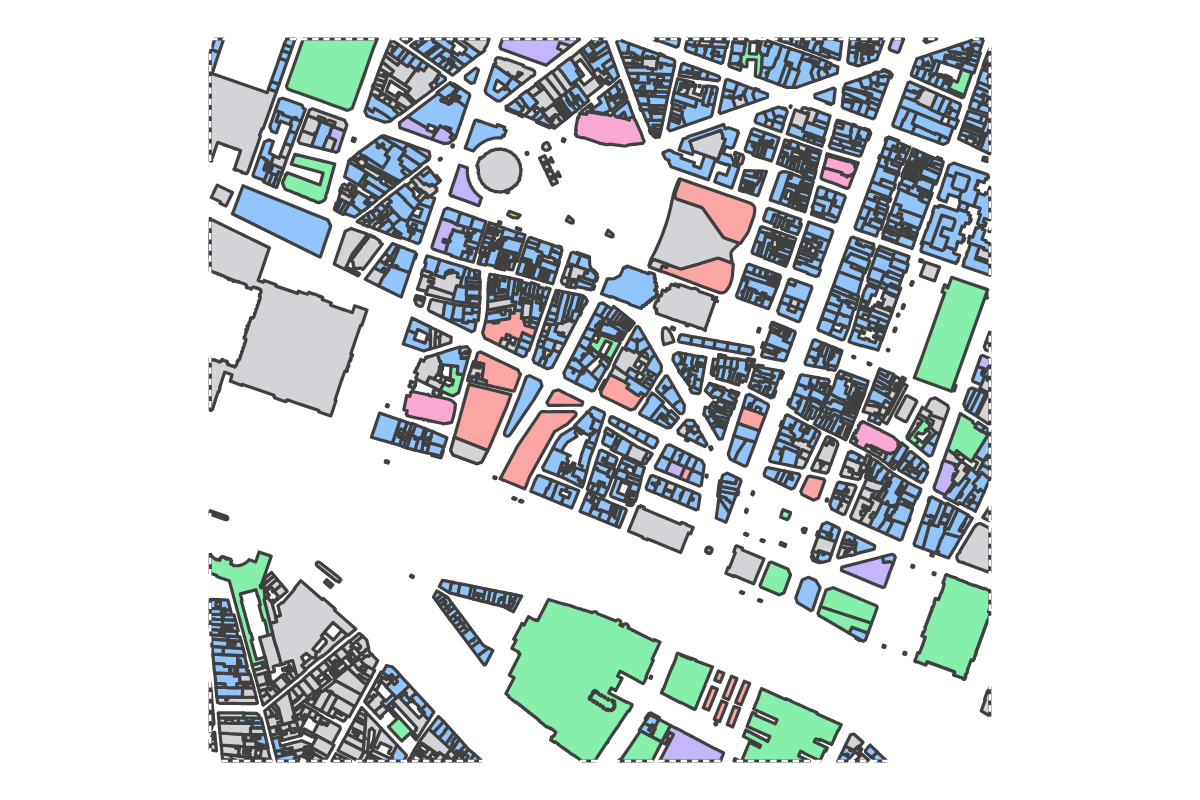 Program breakdown map